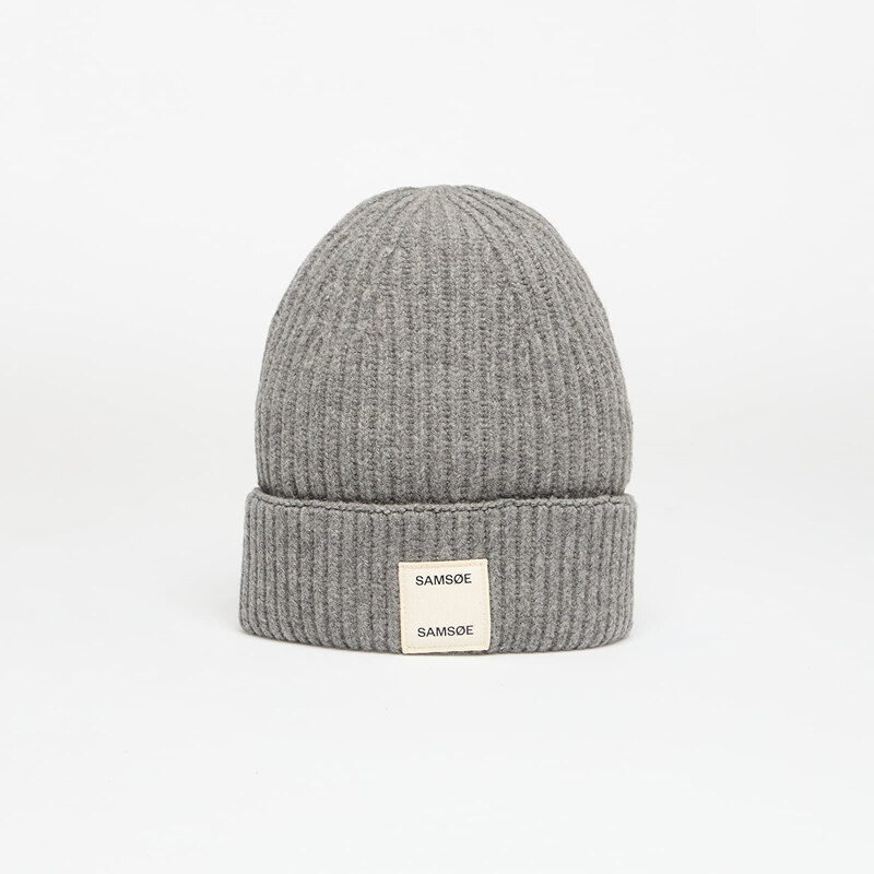 Čiapka Samsøe Samsøe W Beanie Dark Grey Melange Universal 65020958