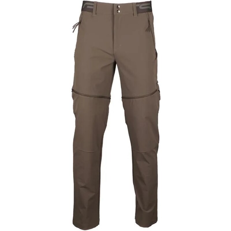 Pánske outdoorové nohavice s odnímateľnými nohavicami GTS 607351 hnedá 65298439