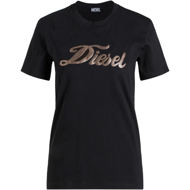 DIESEL Calligraphy Black tričko 65021761