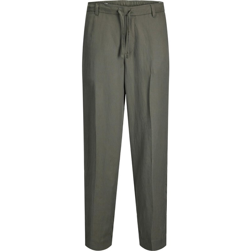 JACK & JONES Nohavice s pukmi JPSTKarl Skye tmavozelená 65648800