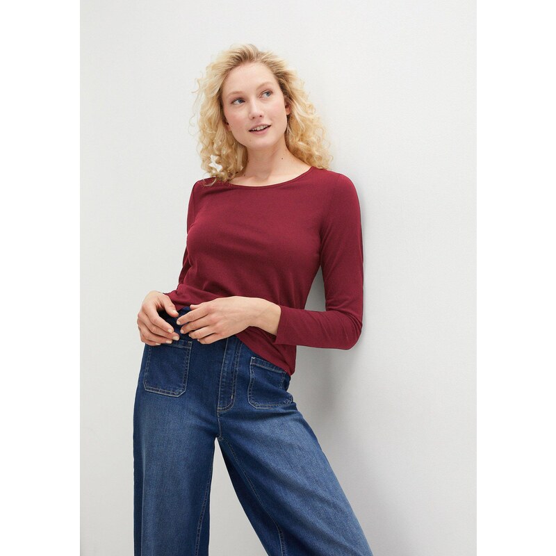 bonprix Tričko s dlhým rukávom, 2 ks v balení, farba šedá 44790371