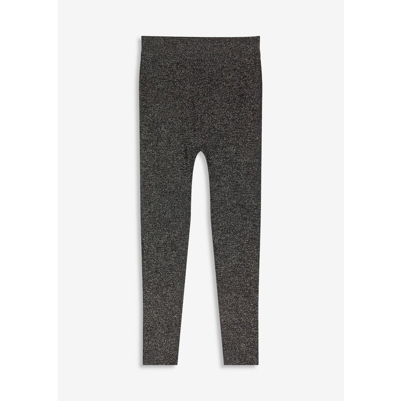 bonprix Termo legíny z lesklého vlákna, farba čierna 58256158