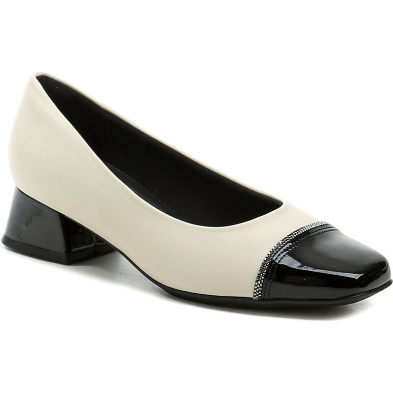 Piccadilly 160095-1 čierno krémové dámske lodičky 65022865