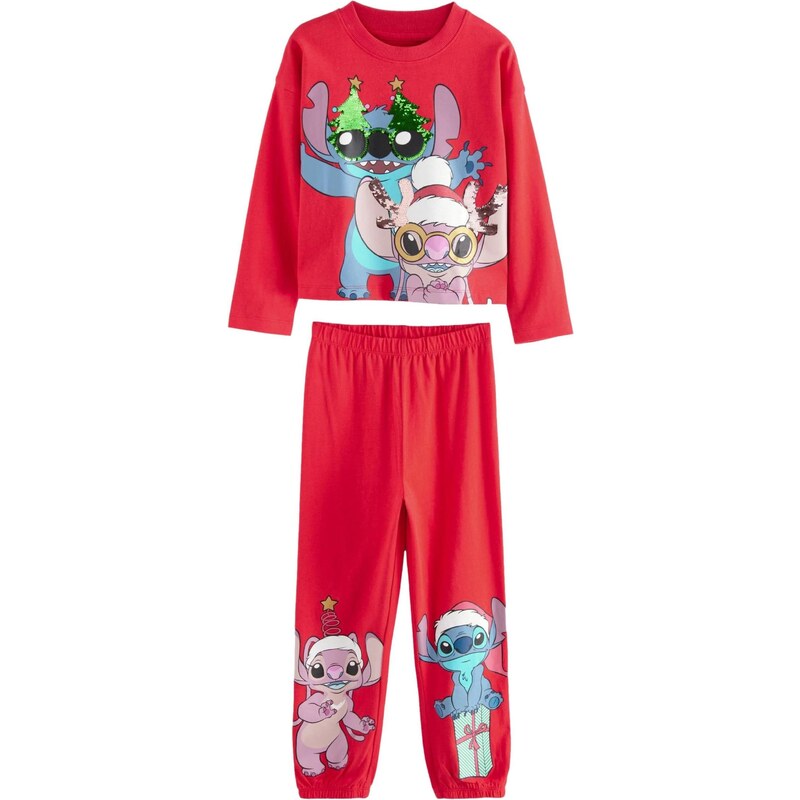 Next Pyžamo Lilo und Stitch zmiešané farby / červená 65874037