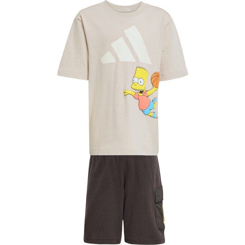 ADIDAS SPORTSWEAR Tréningový komplet The Simpsons krémová / tmavožltá 65292618