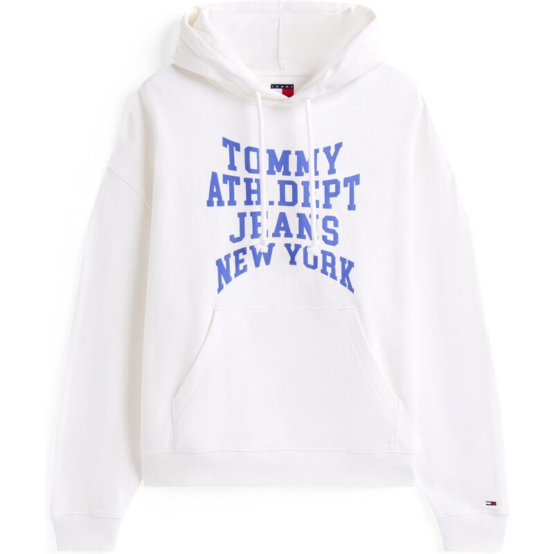 Tommy Jeans Mikina 90S VARSITY nebielená / námornícka modrá / 65026049