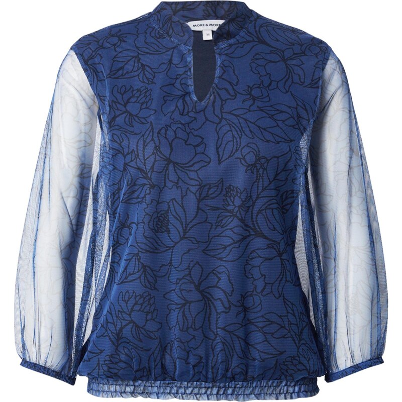 MORE & MORE Blúzka námornícka modrá / čierna 65659415