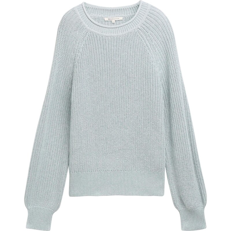 TOM TAILOR DENIM Sveter pastelovo modrá 65655106