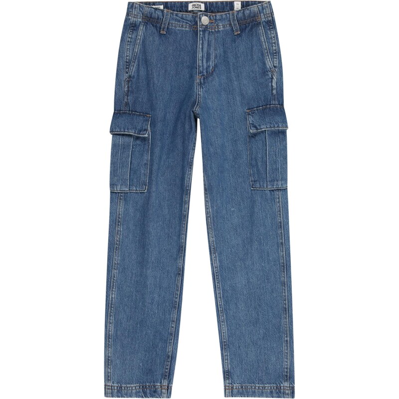 Jack & Jones Junior Džínsy JJICHRIS JJBARKLEY modrá denim 65026199