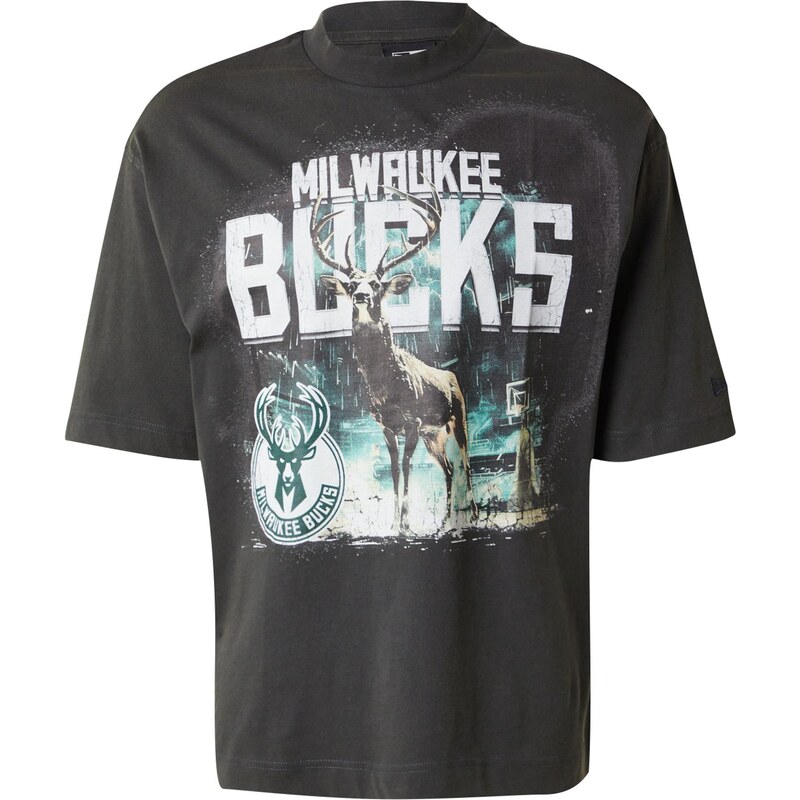 NEW ERA Tričko NBA tyrkysová / antracitová / biela 65043958