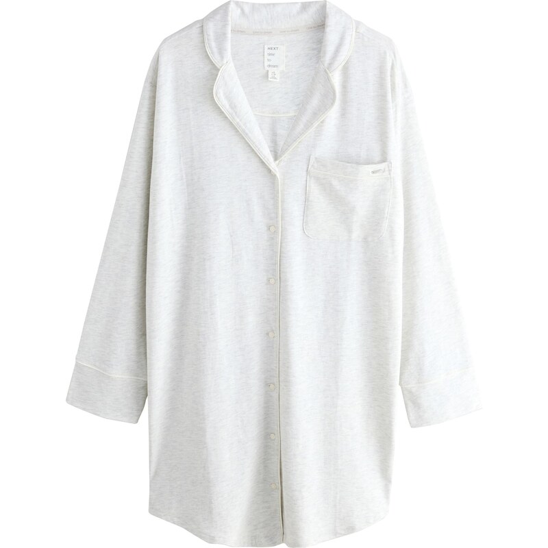 Next Nočná košieľka sivá 65283862