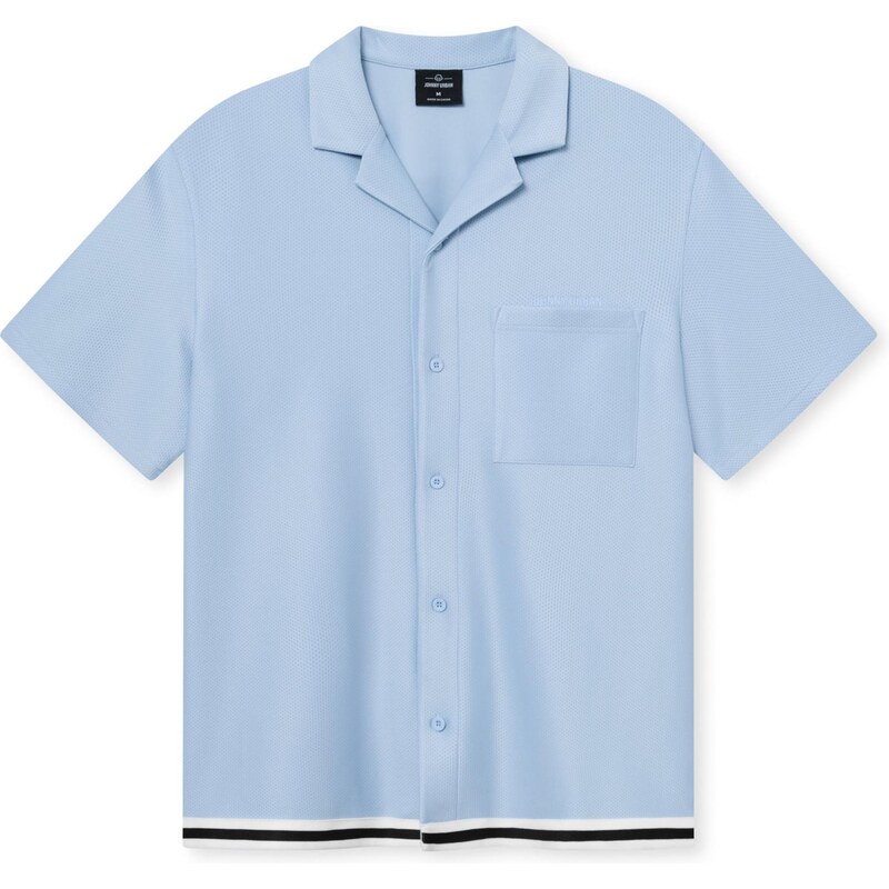 Johnny Urban Košeľa Parker nebesky modrá / čierna / biela 65657254