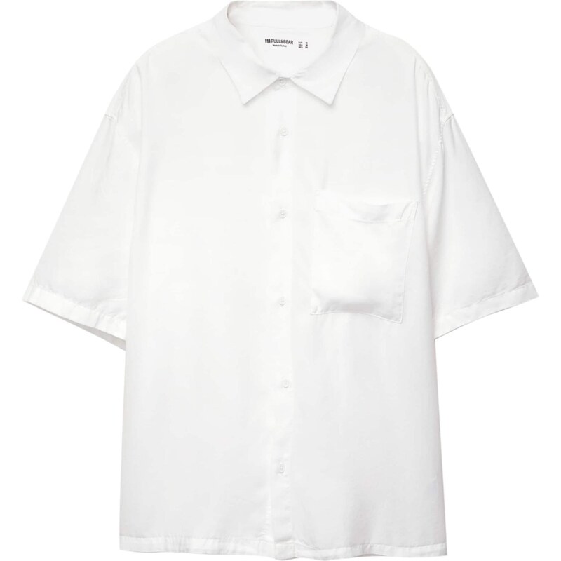 Pull&Bear Košeľa biela 65886564