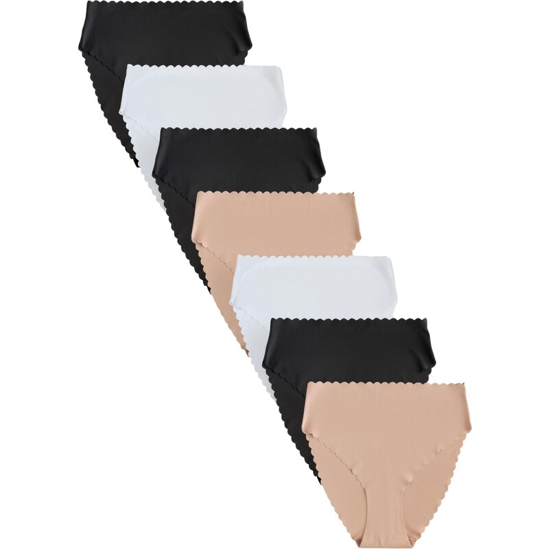 Next Nohavičky béžová / čierna / biela 65659593