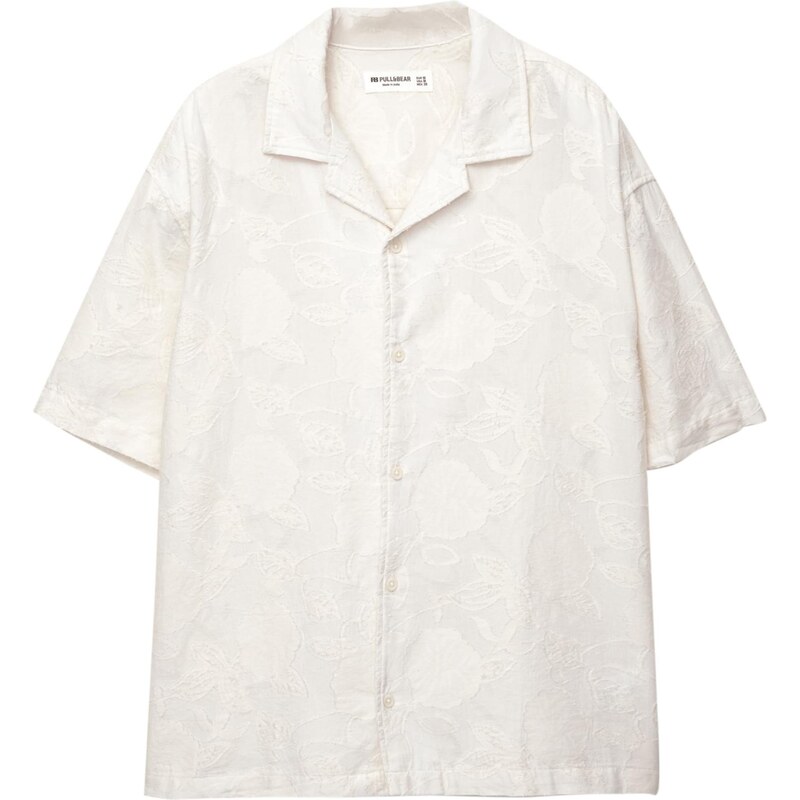 Pull&Bear Košeľa biela 65887359