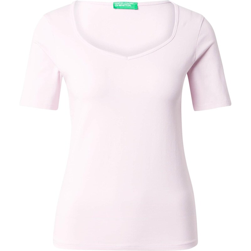 UNITED COLORS OF BENETTON Tričko pastelovo ružová 65661013