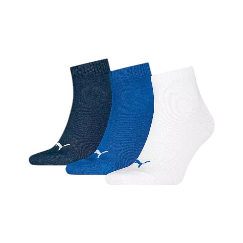 Puma unisex quarter plain 3p blue combo 65025082