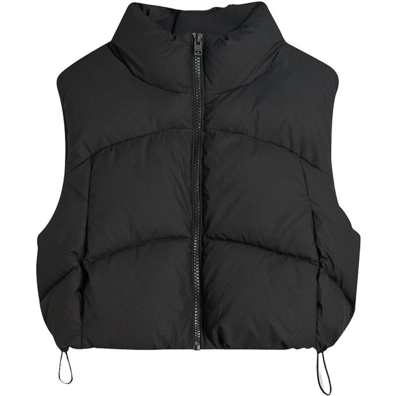 Bershka Vesta čierna 65660785