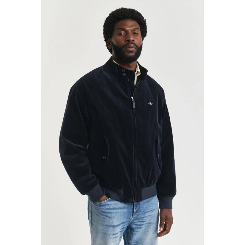 BUNDA GANT CORD HARRINGTON JACKET EVENING BLUE 65451043