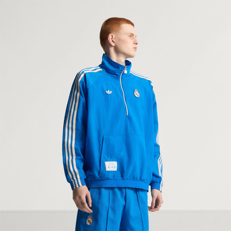 Adidas Bunda s krátkym zipsom Real Madrid Terrace Icons 65026731