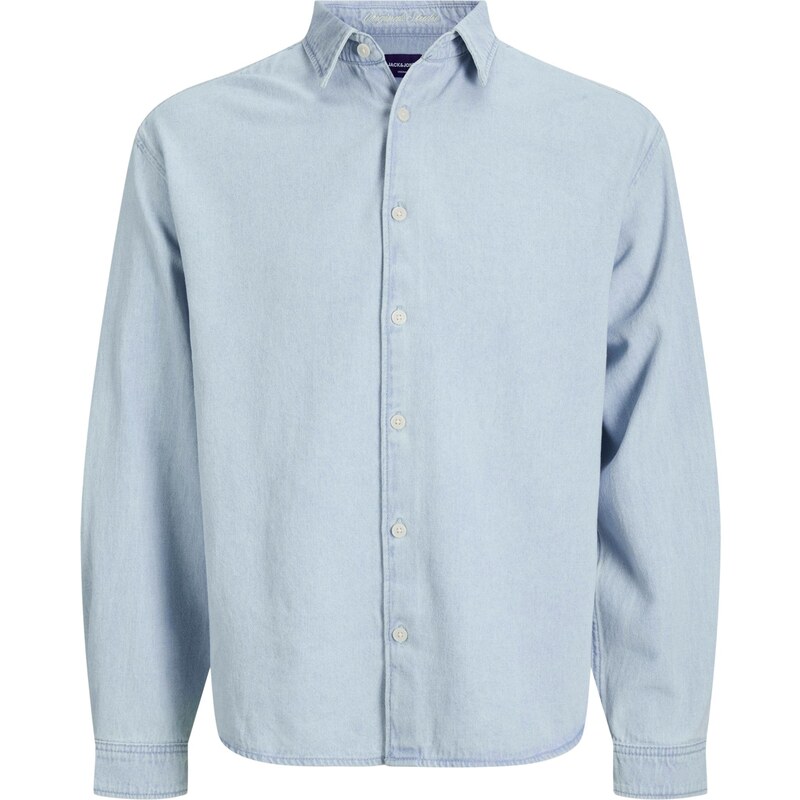 JACK & JONES Košeľa JORNorrebro modrá denim 65035686