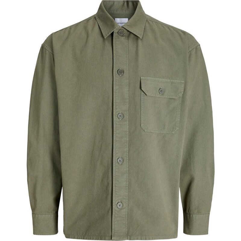 JACK & JONES Košeľa JJEDover tmavozelená 65035687