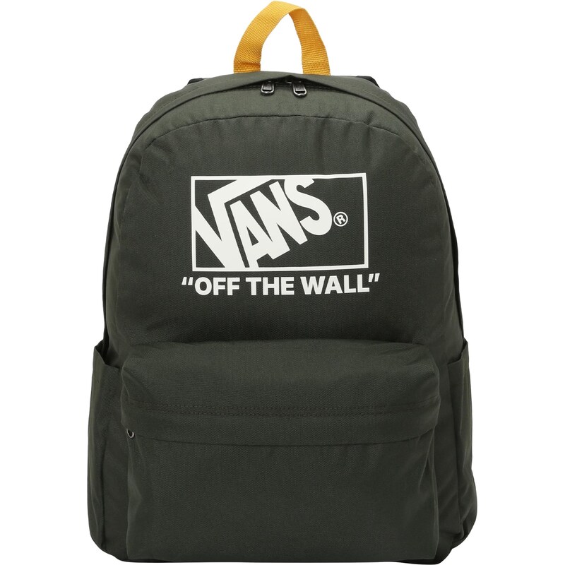 VANS Batoh Old Skool tmavozelená / biela 65035806