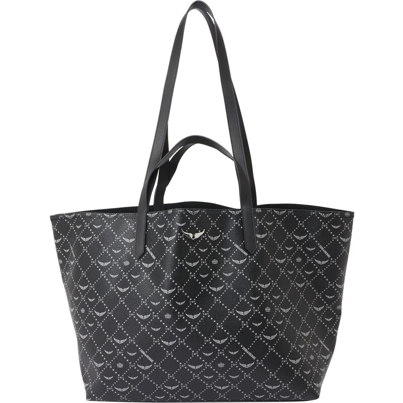 Zadig & Voltaire Shopper čierna / biela 65353367