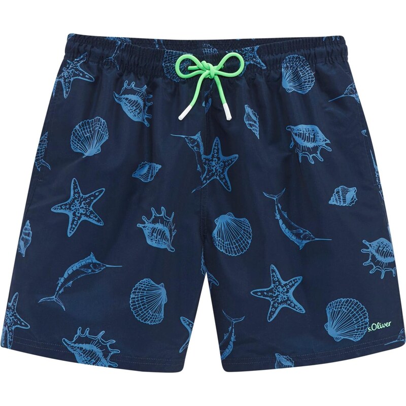 s.Oliver Plavecké šortky námornícka modrá / svetlomodrá 65292591