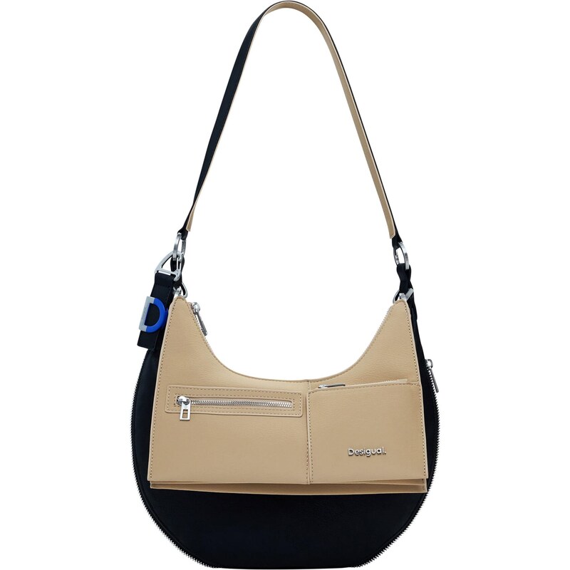 Desigual Kabelka na rameno béžová / čierna 65656853