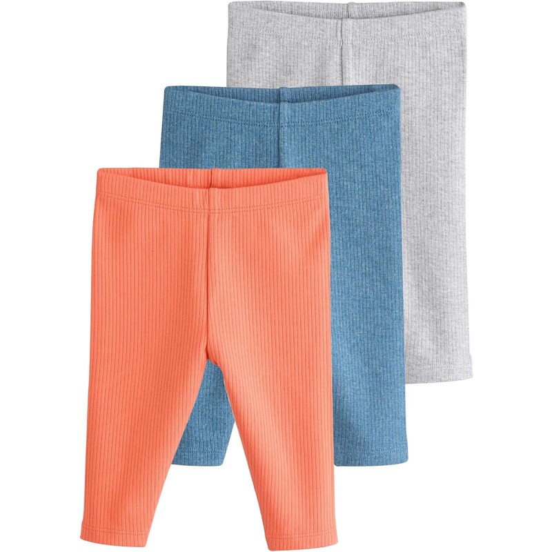 Next Legíny zafírová / sivá melírovaná / koralová 65886803