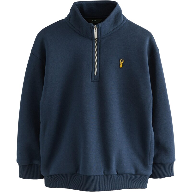 Next Mikina námornícka modrá / žltá / čierna 65885698