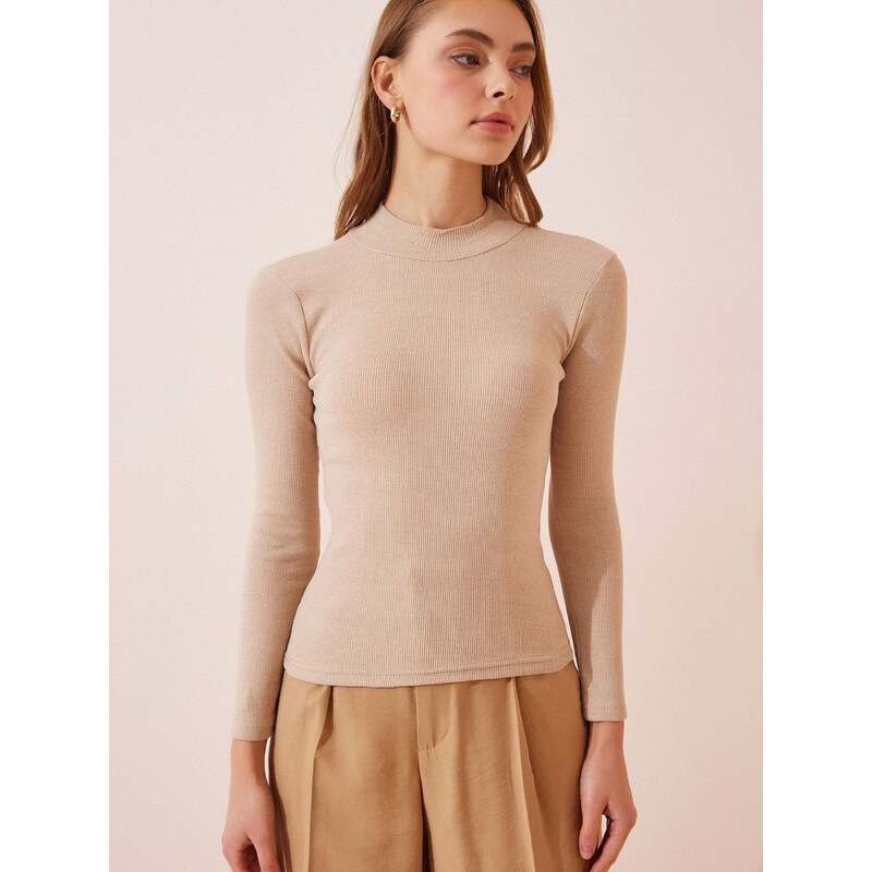 Happiness İstanbul Tričko krémová / biela