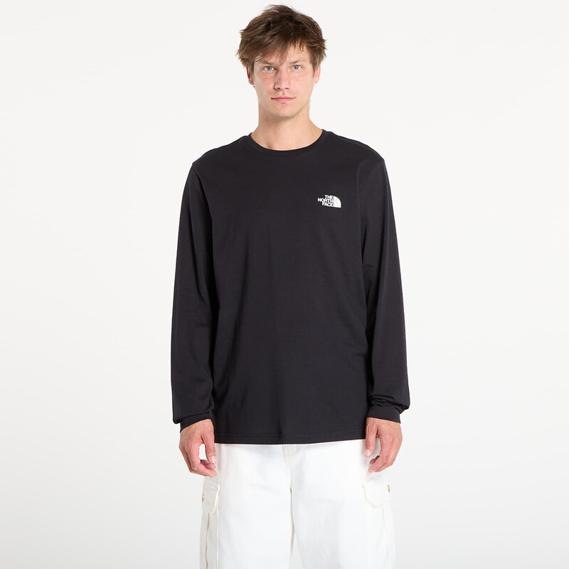 Tričko The North Face M L/S Simple Dome Tee TNF Black S 65044234