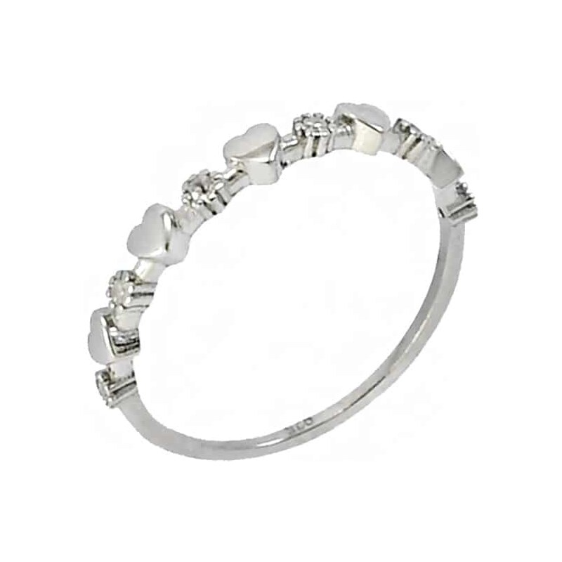 Strieborný prsteň Glare 969 65048899