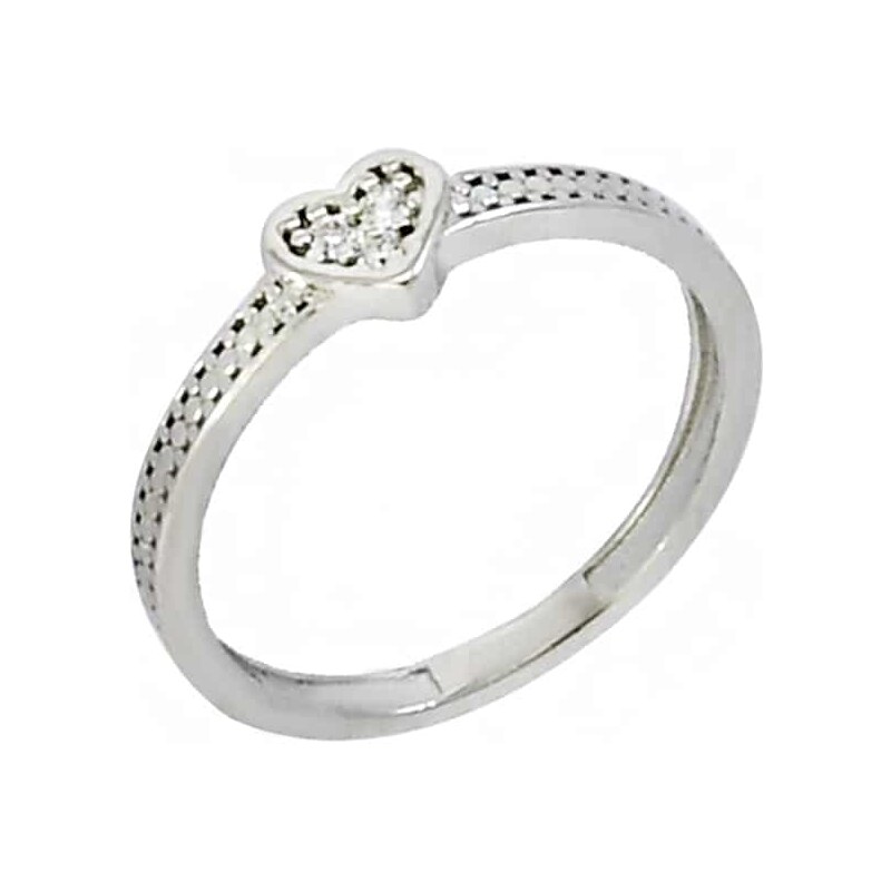 Strieborný prsteň Glare 1012 65129030