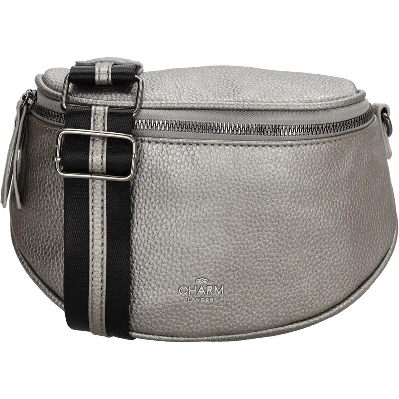 Charm London Strieborná elegantná kožená ľadvinka „Eloise“ 65048435