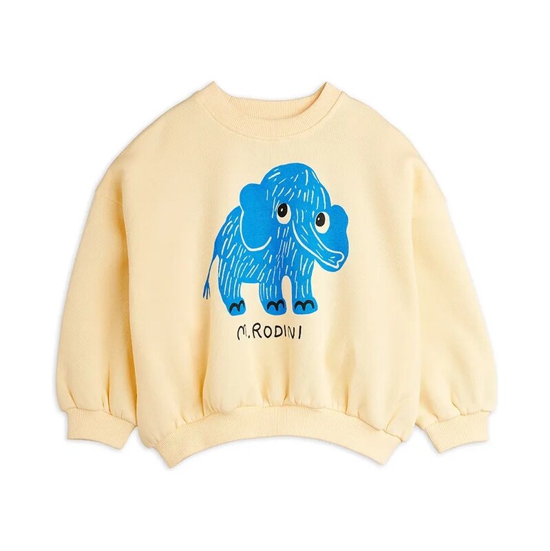 Detská bavlnená mikina Mini Rodini Mammoths 66795024