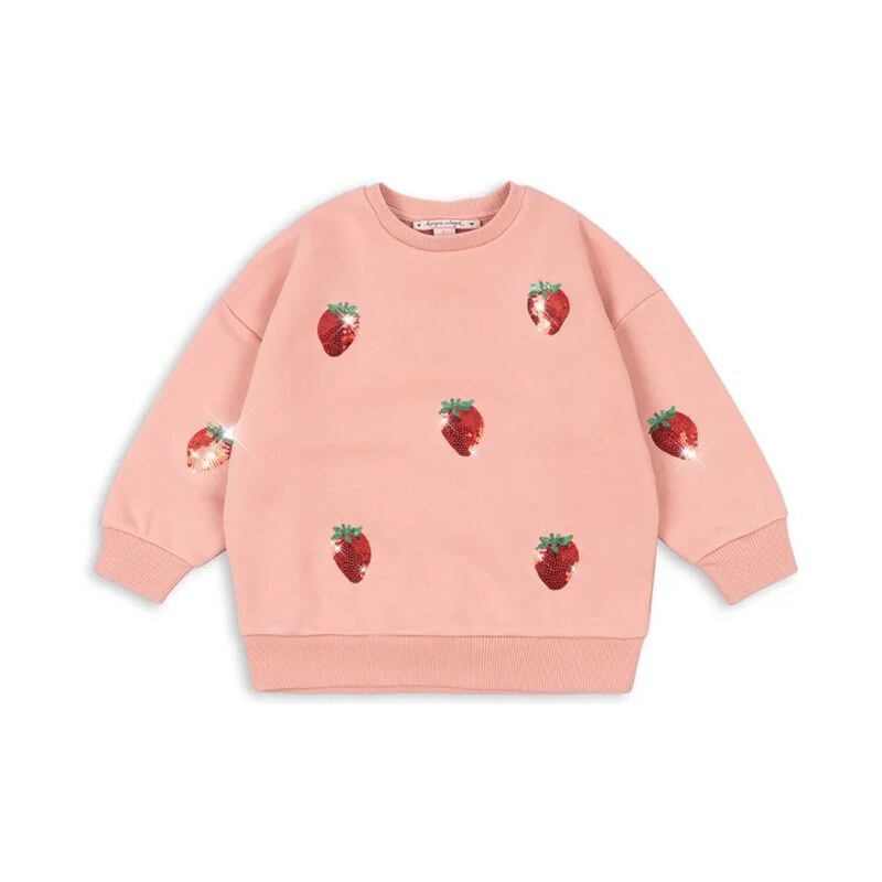 Detská mikina Konges Sløjd LOU SEQUIN SWEAT SHIRT OCS 65048505