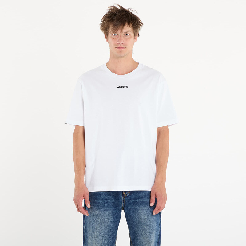 Tričko Queens Basic Tee bílé XXL 47100472