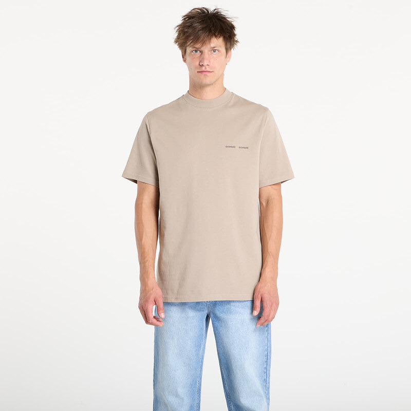 Tričko Samsøe Samsøe Norsbro T-Shirt Elephant Skin L 65048644
