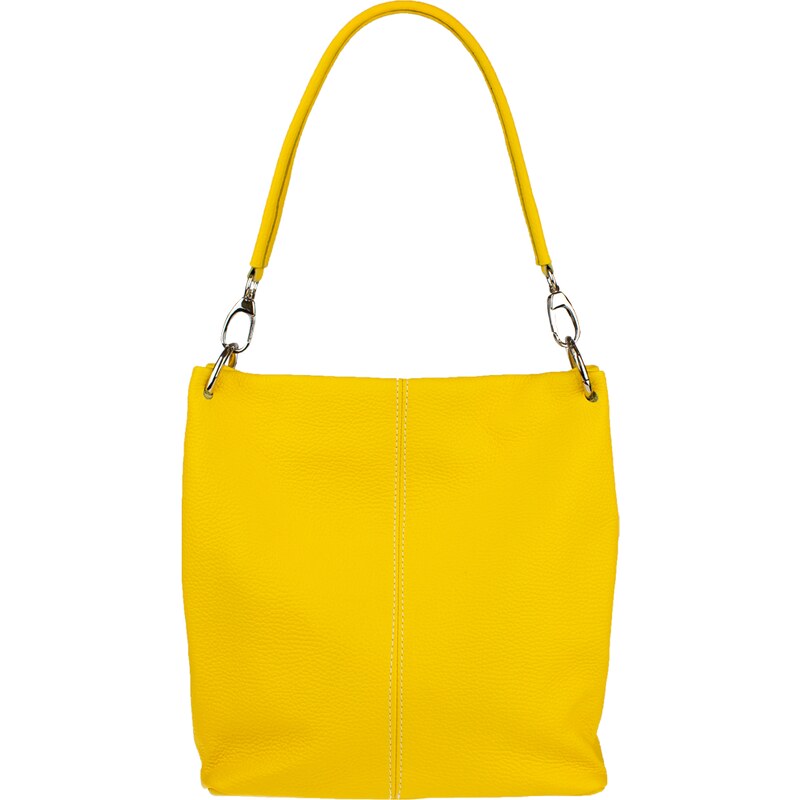 Žltá kožená talianska kabelka Fiora Gialla NovaKabelka.sk 382015