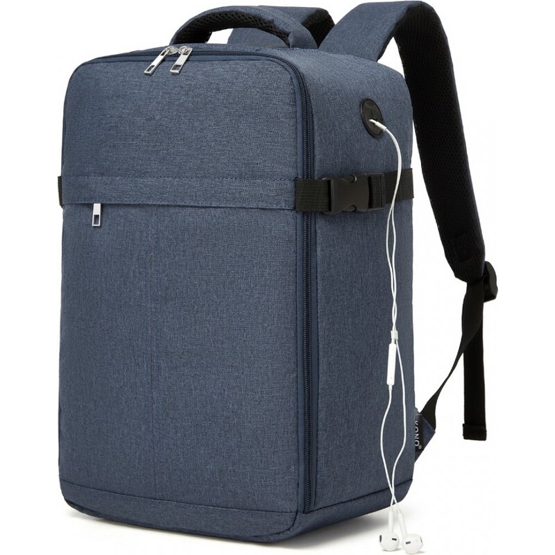 KONO Batoh - urban smart, ideálny na cestovanie, modrý 66043667