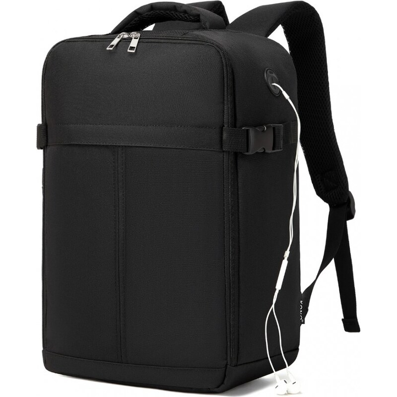 KONO Batoh - urban smart, ideálny na cestovanie, čierny 66042439