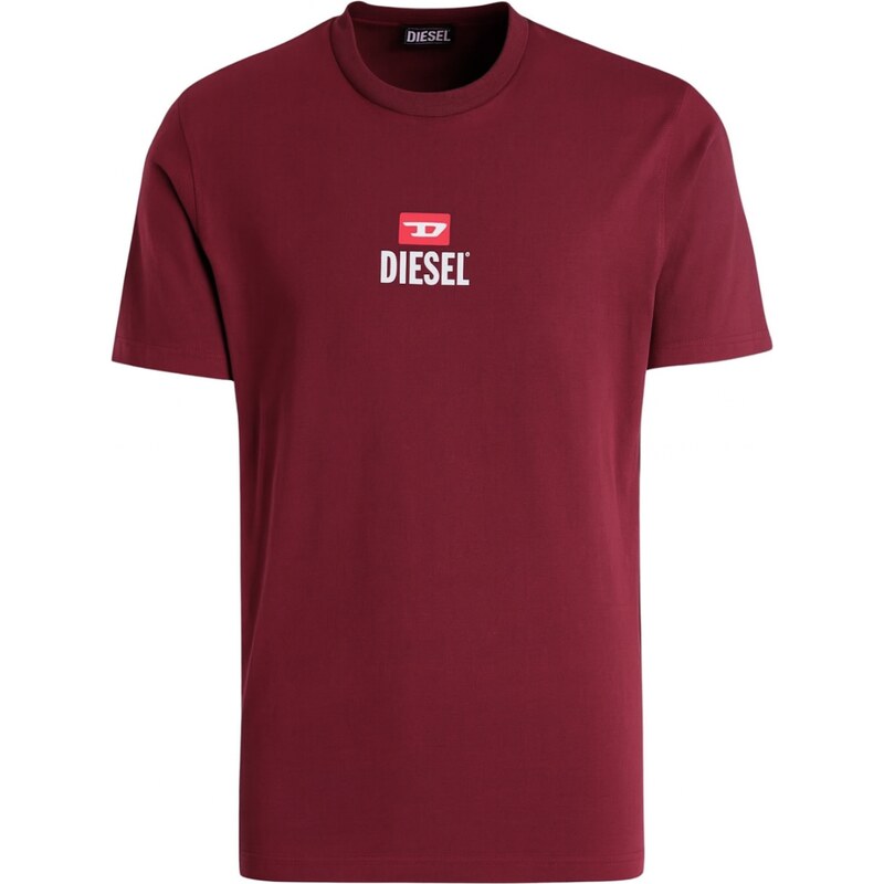 DIESEL D Burgundy tričko 65049905