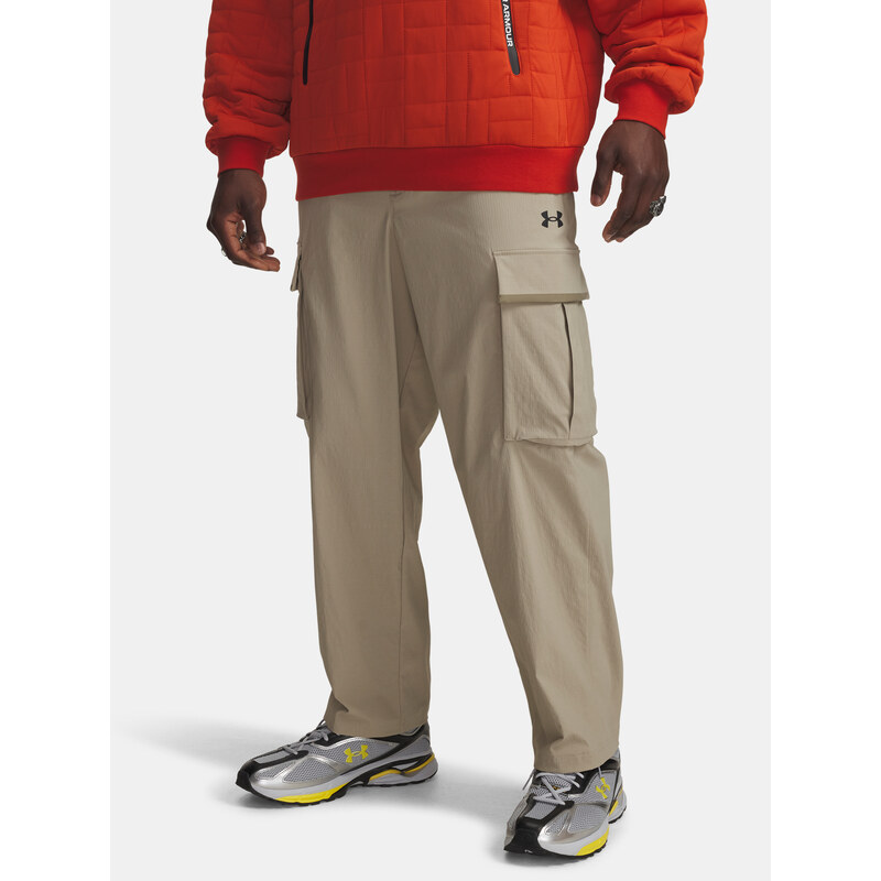 Mens sports pants Under Armour UA UNSTPBLE TXTR WOVEN CARGO-BRN - Mens 65236915