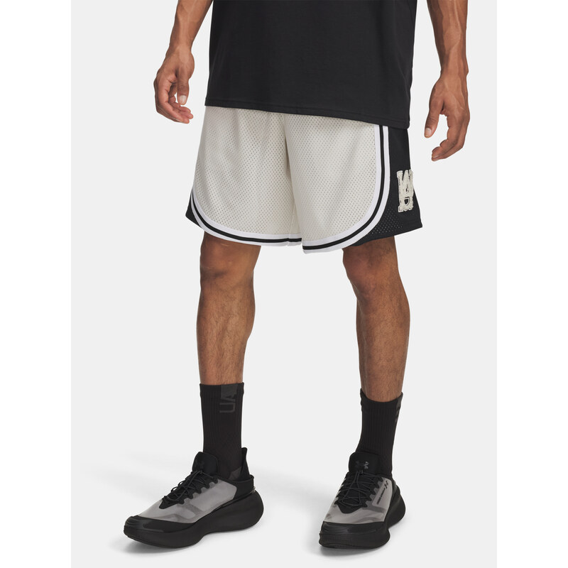 Mens shorts Under Armour UA M Courtside Short-WHT - Mens 65233121