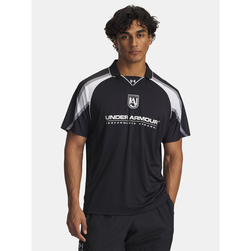 Mens T-shirt Under Armour UA M 96 Terrace Jersey SS-BLK - Men 65233133