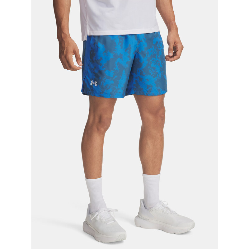 Mens shorts Under Armour UA LAUNCH 7 PRINT SHORTS-BLU - Mens 65236968