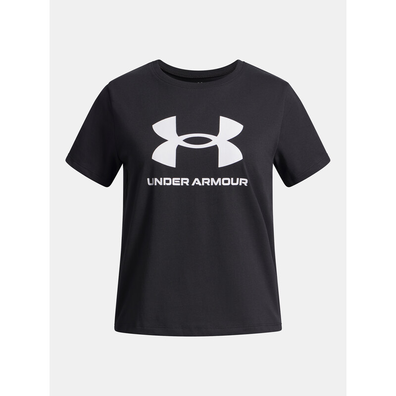 E-shop Girls T-shirt Under Armour UA BIG LOGO SS-BLK - Girls